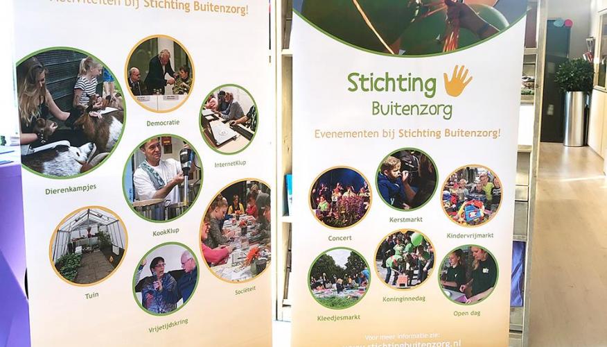 Roll-up banners voor Stichting Buitenzorg